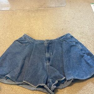 Cider flared shorts XL